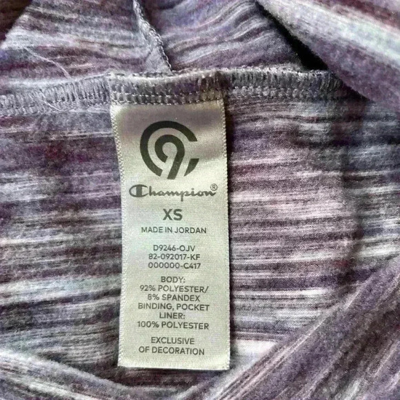 C9 by Champion Purple Cow Neck Sweatshirt, Size XS - Picture 4 of 6